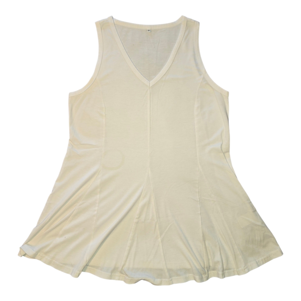 Women's Cream Tank Top